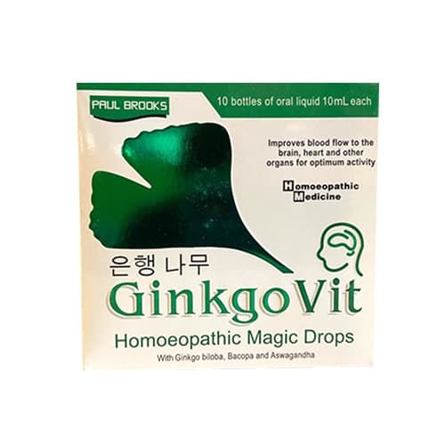 Brooks Ginkgo Vit Oral Ampules