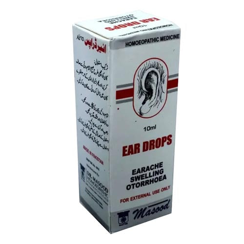 Masood Ear Drops 10ml - For Ear Infection