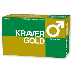 Kraver Gold 30 Tabs - Useful In Male Sexual Debility