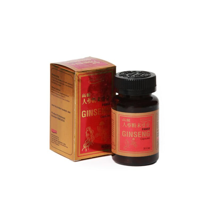 Panax Ginseng Capsules | 30 CAPSULES | PAUL BROOKS