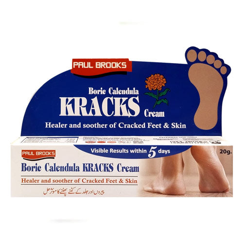 Boric Calendula Kracks Cream | 20 Gram | PAUL BROOKS